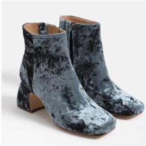 Sam Edelman Circus NY by Sam Edelman Ozzie Crinkle Velvet Booties